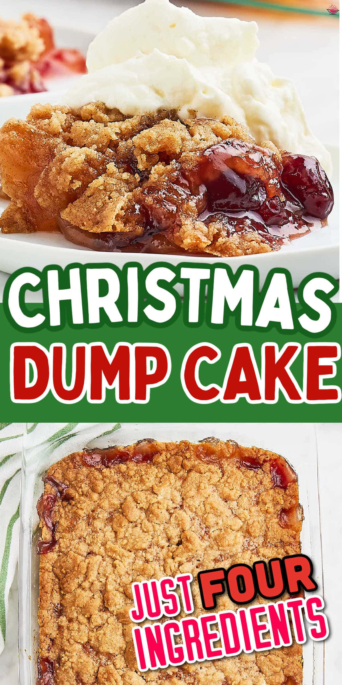 简单的转储蛋糕,圣诞的快乐!与苹果,小红莓,和一个温暖的肉桂崩溃,这道甜点是美味的,只需要几分钟。# cheerfulcook # dumpcake # christmasdumpcake # christmascake #通过@cheerfulcook easybakinggydF4y2Ba